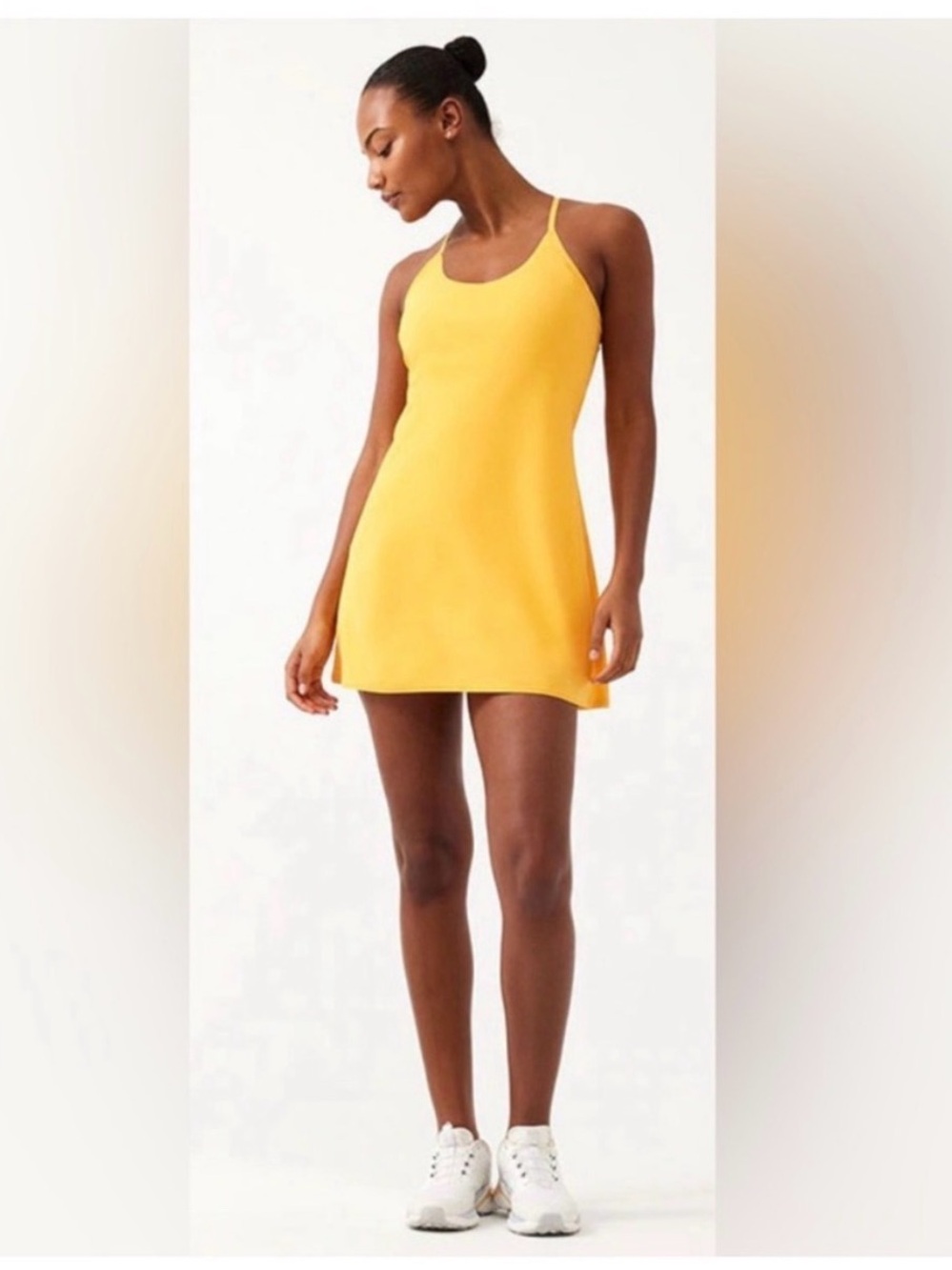 NWT Outdoor Voices “The Exercise Dress” Size small in “mango”